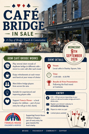 Cafe Bridge in Stanley Square Sale