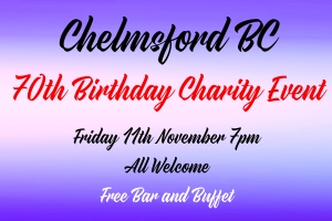 Chelmsford Bridge Club 70th Anniversary