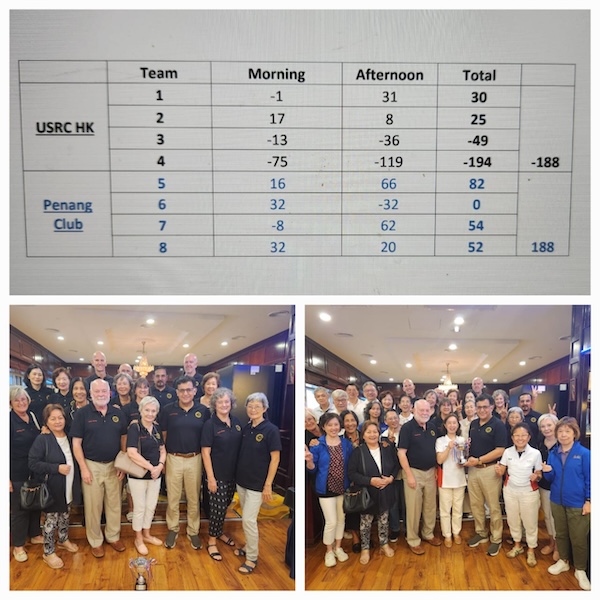 Penang Club Hosts USRC Hong Kong May 25