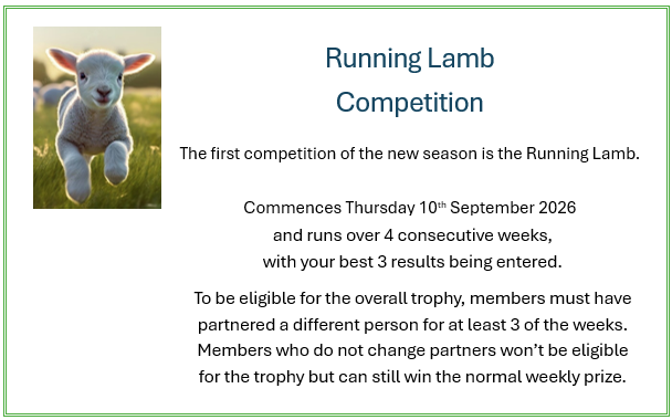 Running Lamb Competition