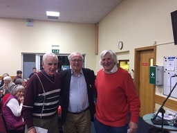 Joe Moran with Dan McCellion and Cyril Mahon