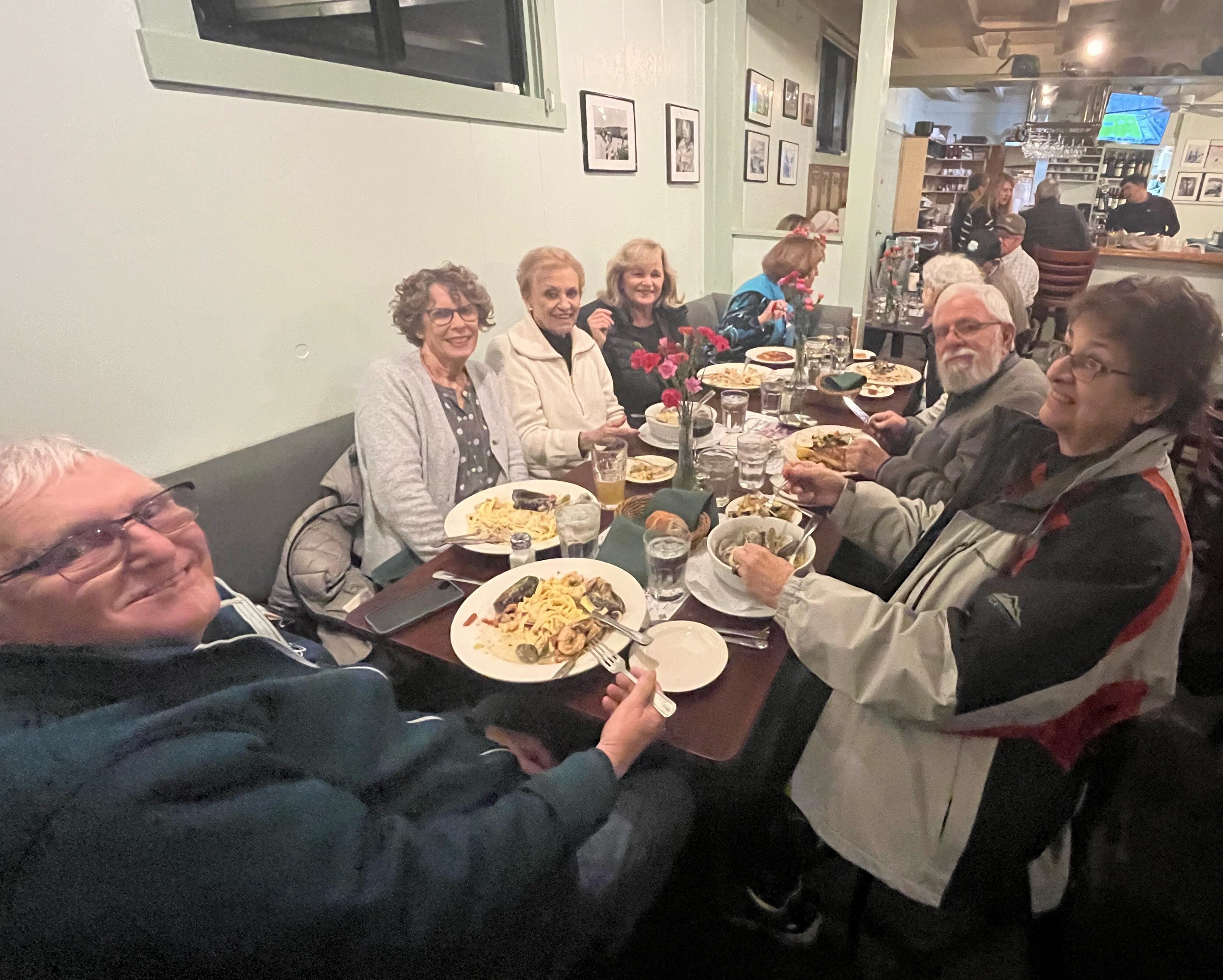 Club Members Enjoying Dinner at Monterey Regional