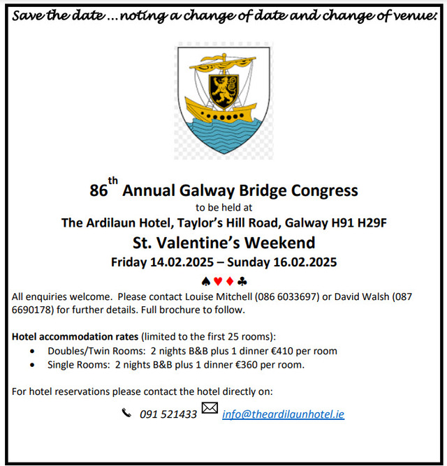 Galway Bridge Congress 2025