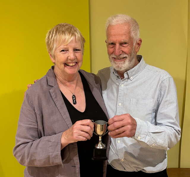 Ray and Sheila retain the Cross-IMPs trophy