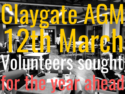 Would you like to help out at Claygate?