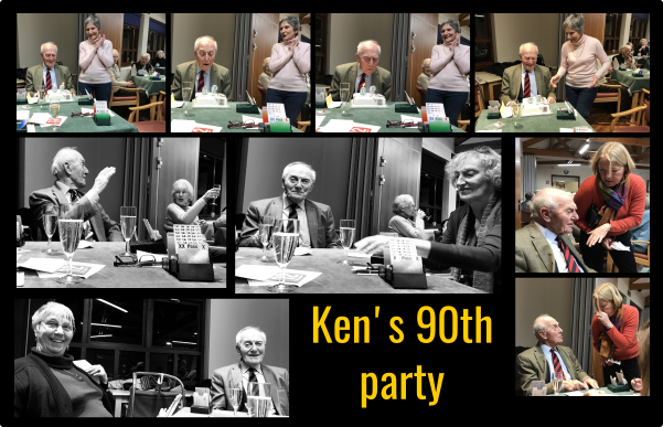 Many thanks for the party, Ken