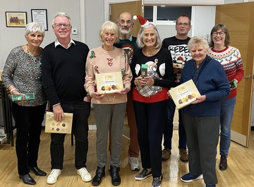 Prizewinners - AGM and Social event (December 2024)