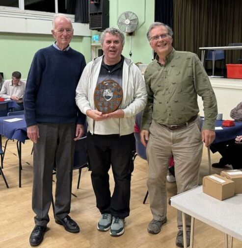 David Arrighi & Andy Fenn, 2024 winners of the Alan Grace Shield