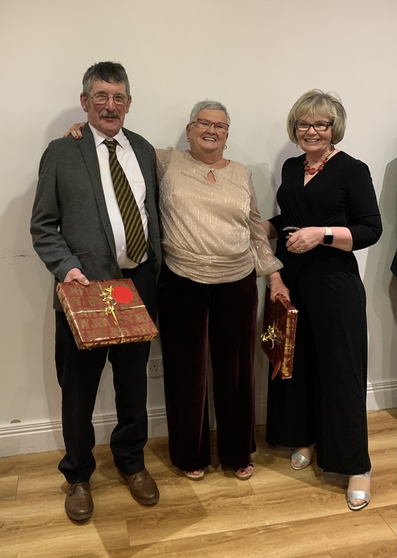 Congratulations to Patsy & Paula on Christmas Party Night 25