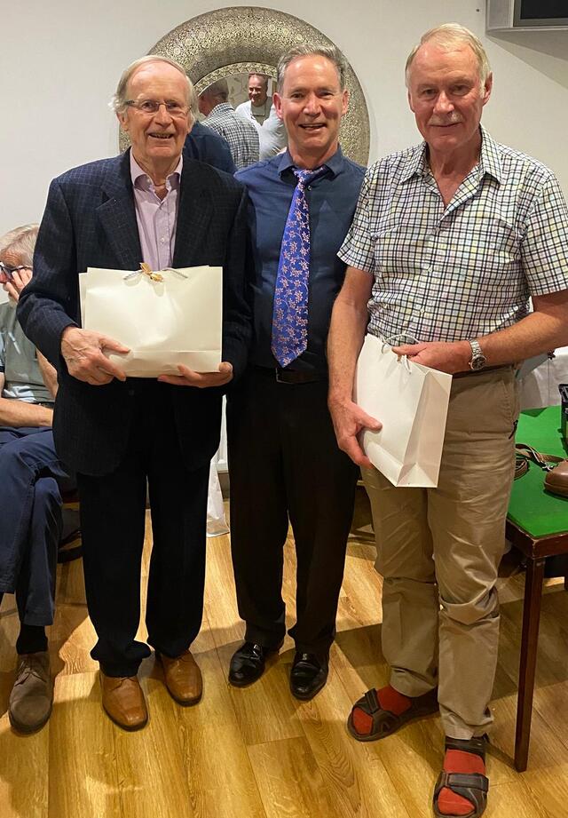 Congratulations to Phil & James on President’s Night