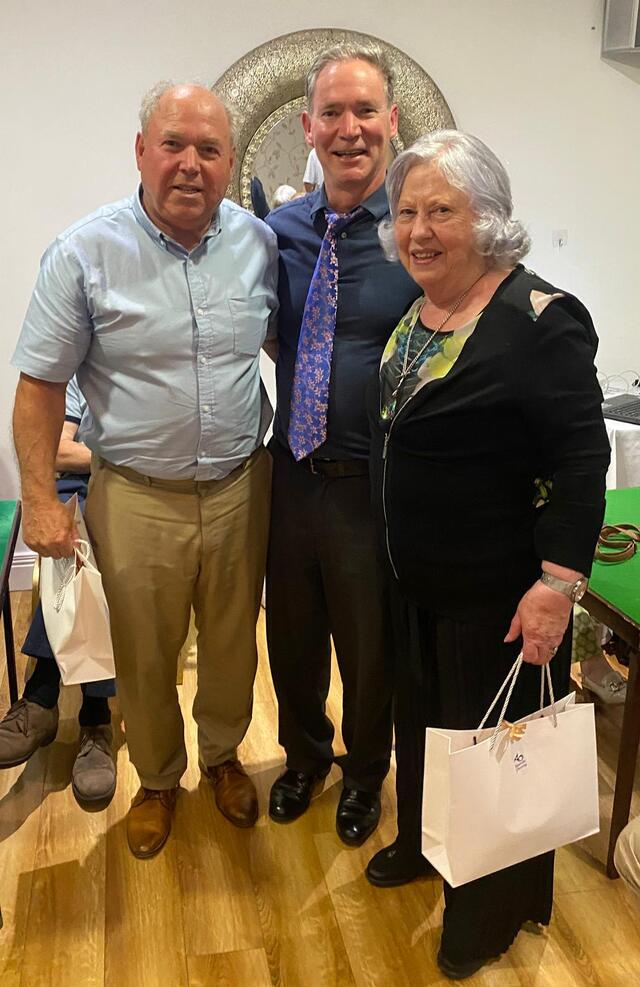 Congratulations to Sean & Brigid on President’s Night