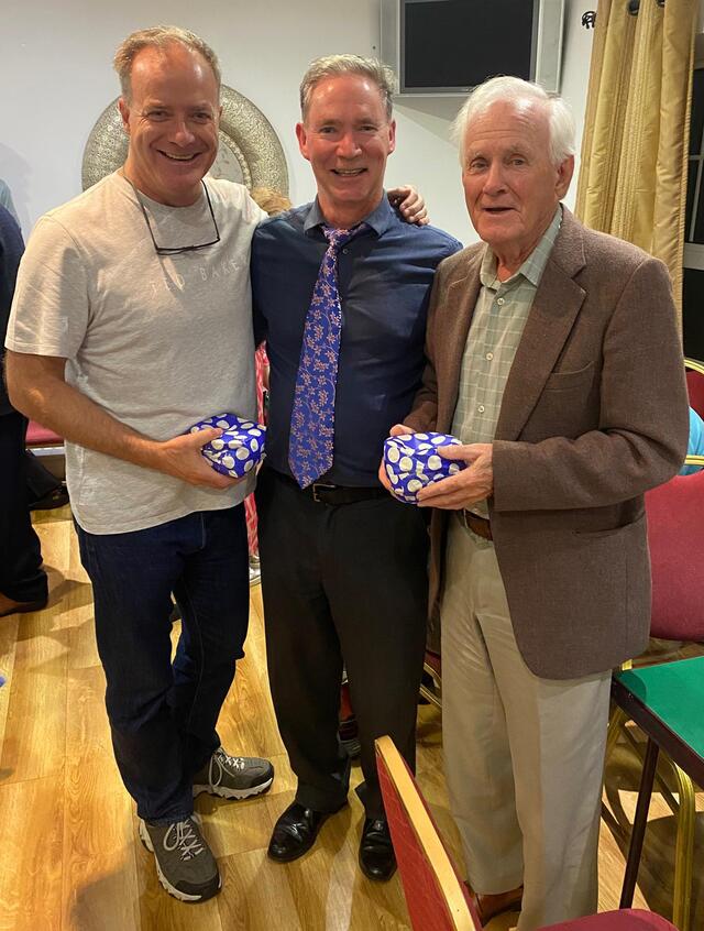 Congratulations to Bobby & Bernie on President’s Night