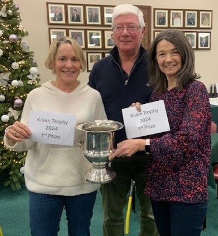 Killen Cup Winners - Maresa Hussey & Elaine Mulcahy