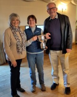 Congress Pairs Winners Maureen Kimbley and Bogdan Drobny with NCBA President Jan Pooley