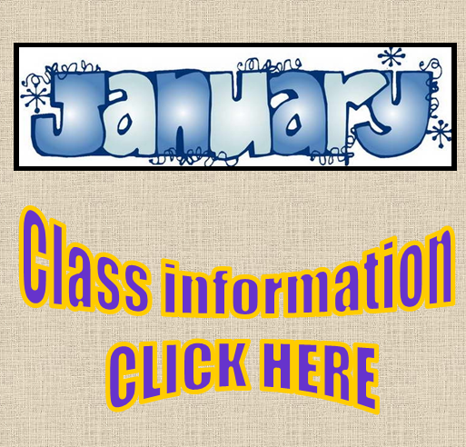 BEGINNER CLASSES STARTiNG IN JANUARY - am and evening