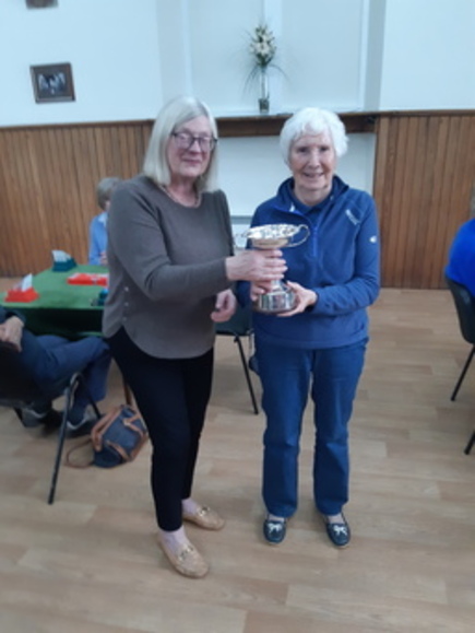 Pairs Trophy Winners 2024  - Alison Holwill and Sandra Renton