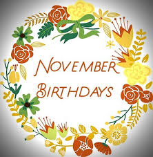 November Birthdays