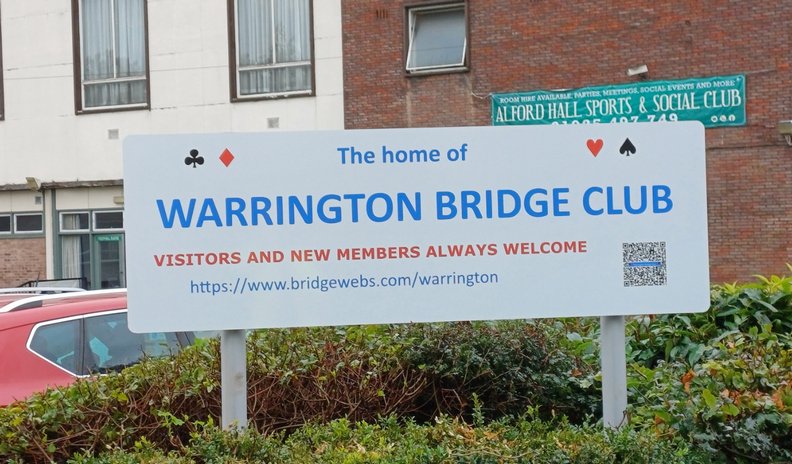 ABOUT WARRINGTON BRIDGE CLUB, and WHAT'S ON