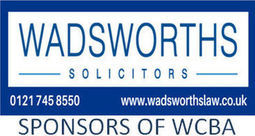 Wadsworths Solicitors - New Sponsors of WCBA