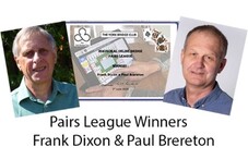 Online Pairs League - July Winners